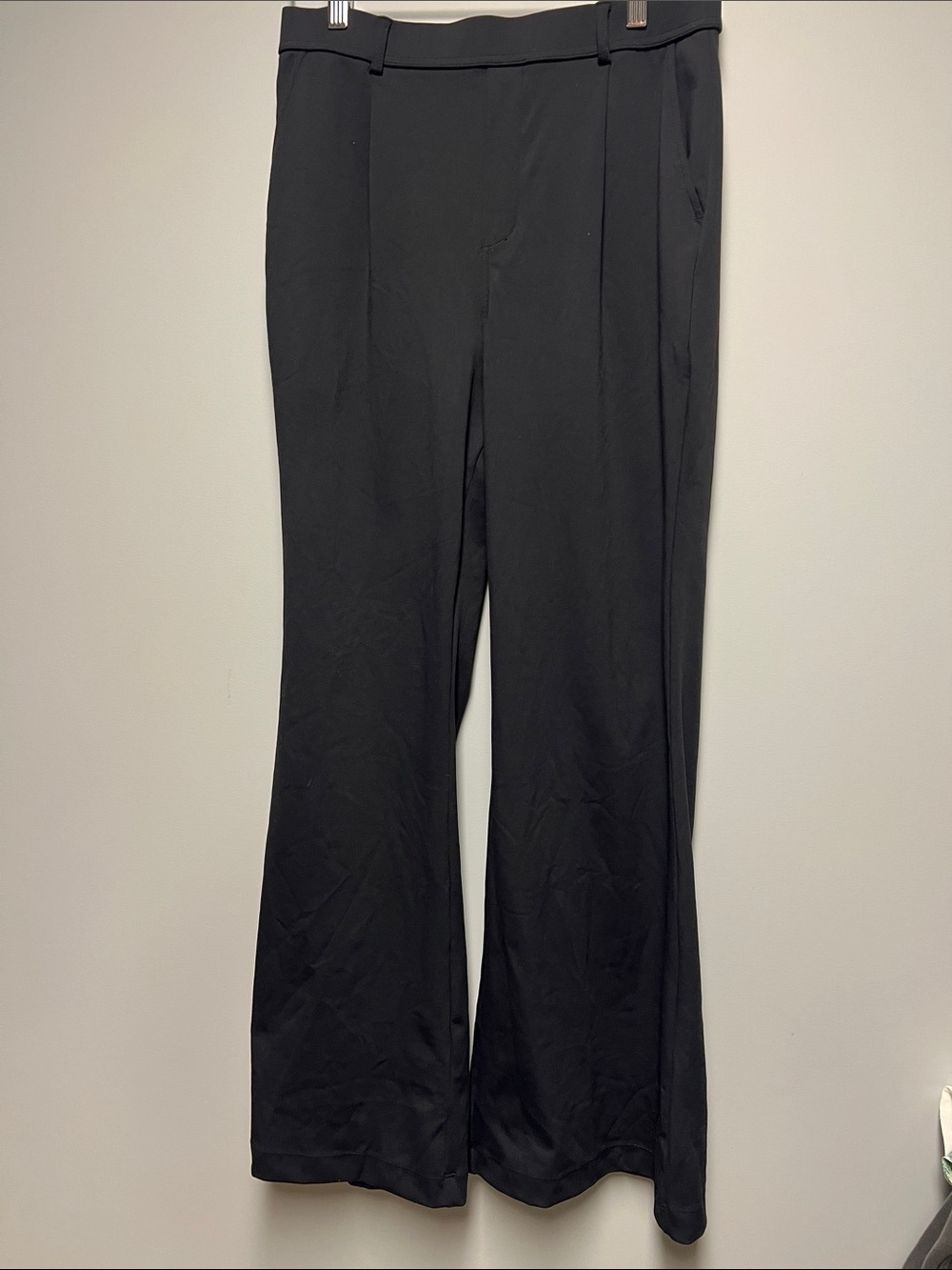 HALARA Black Wide-Leg Dress Pants